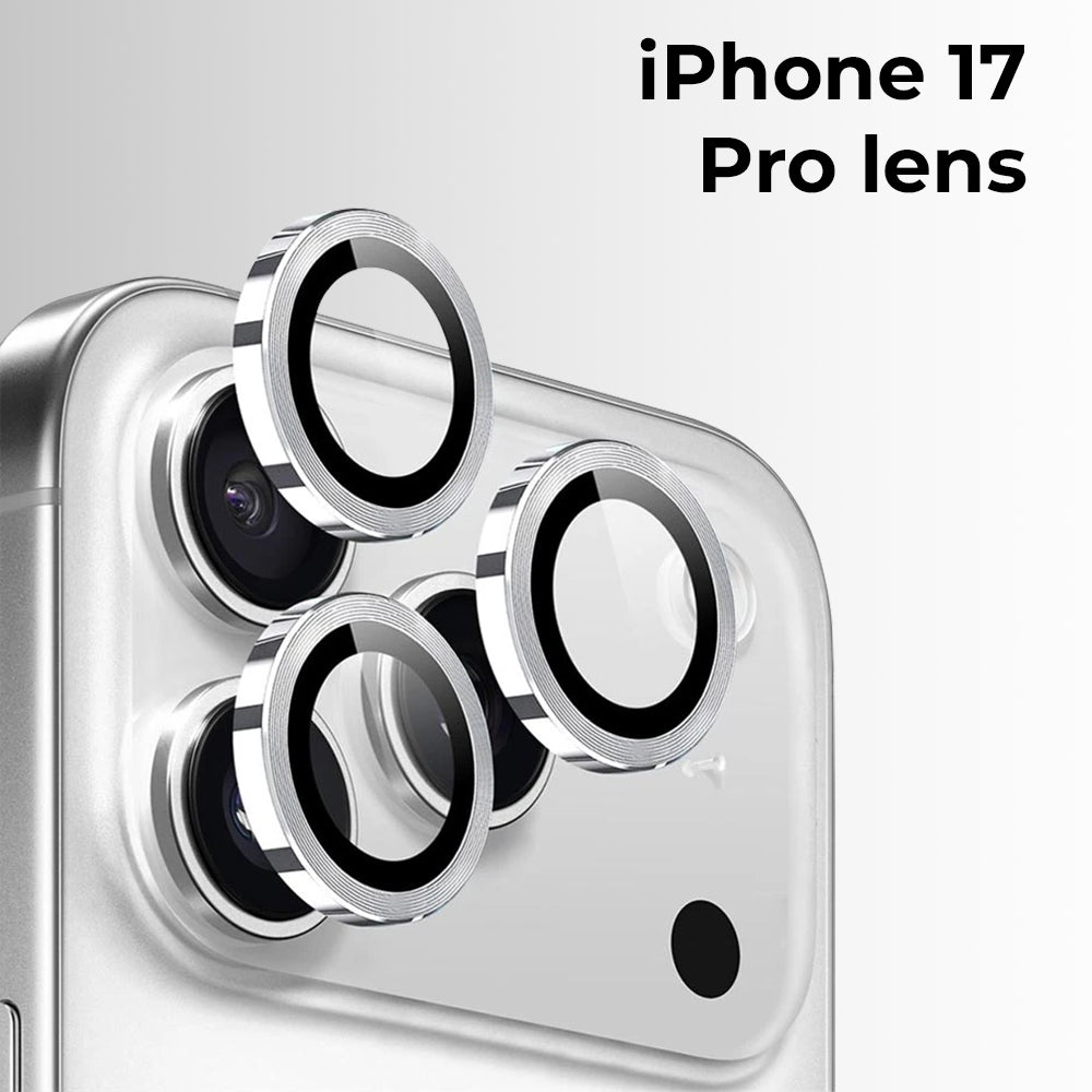 iPhone 17 Pro/Pro max Lens Protector (Silver)