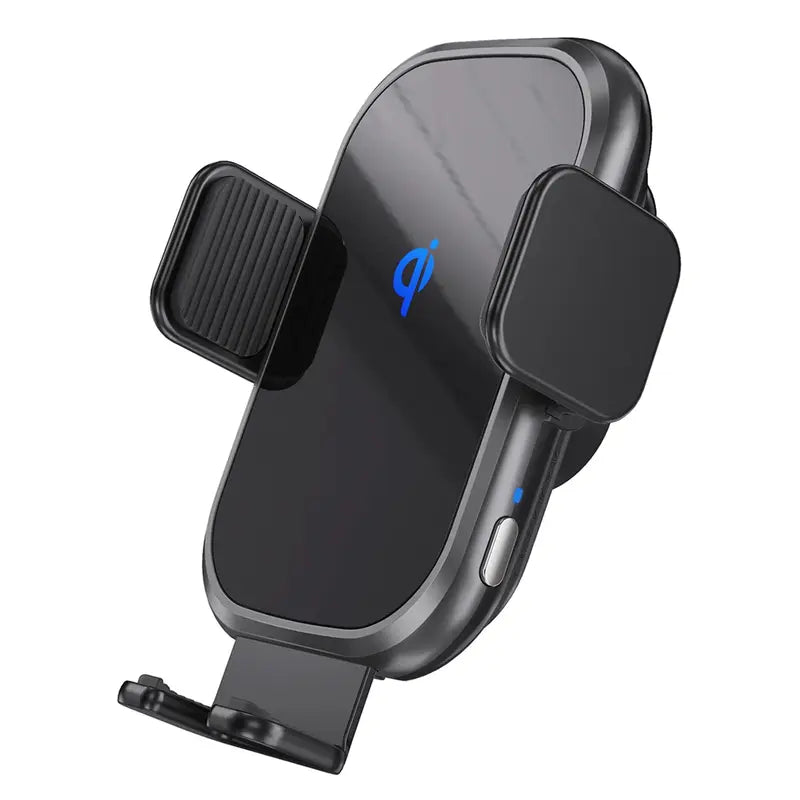 Glassology 15W Fast Wireless Charger With Car Mount Phone Holder