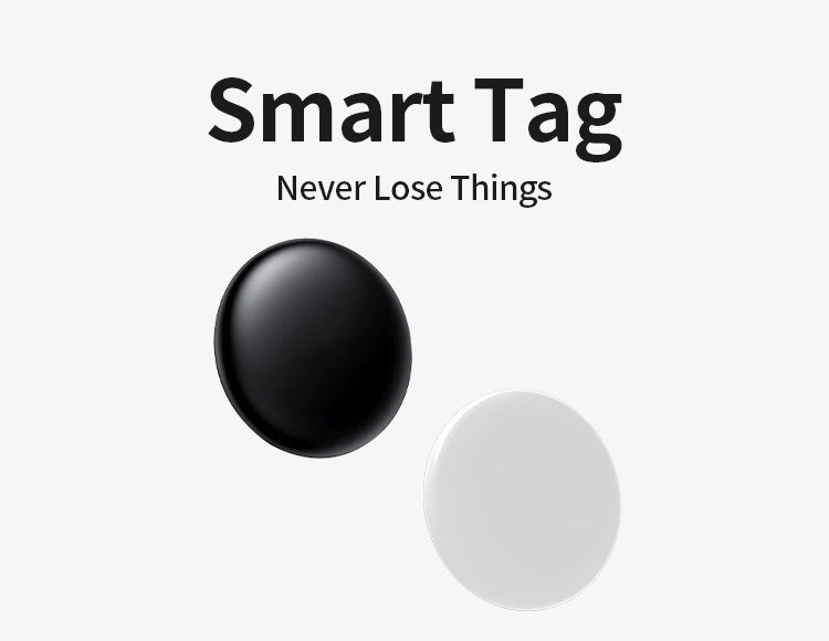 Apple Smart Tag – Works with Apple Find My App, Bluetooth Tracker with Lost Mode, Left-Behind Alerts, Privacy Protection & Long Battery Life (Black, UAE)