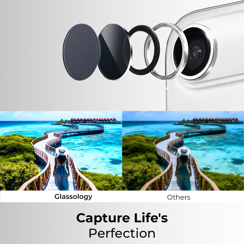 iPhone 17 Air Lens Protector (Silver)