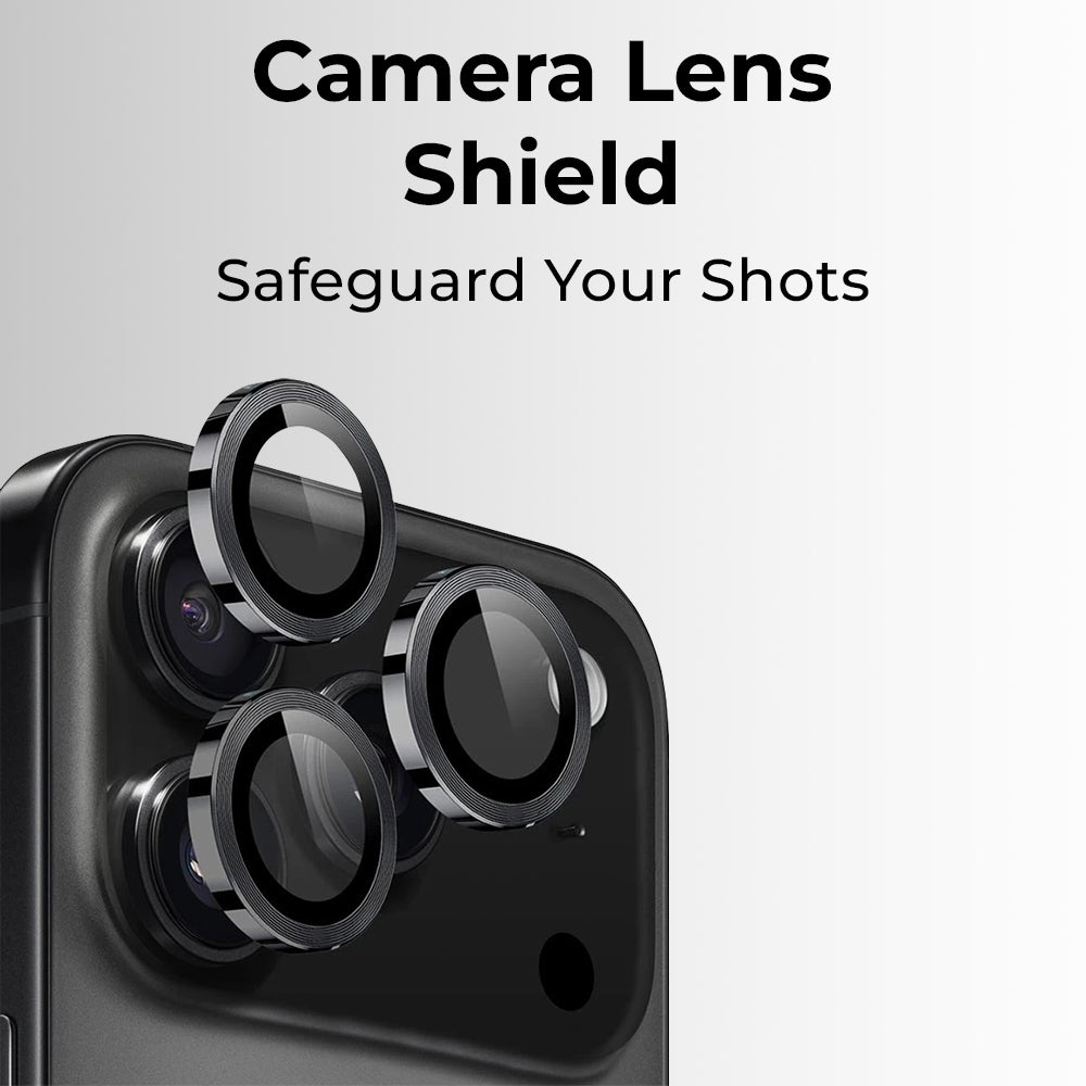 iPhone 17 Pro/Pro max Lens Protector (Black)