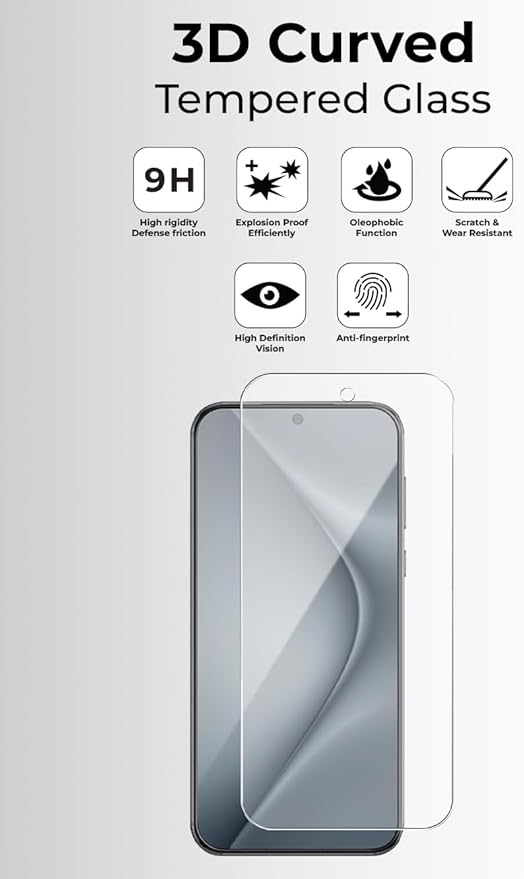 9H Tempered Glass Screen Protector for Nothing Phone (3a) Pro