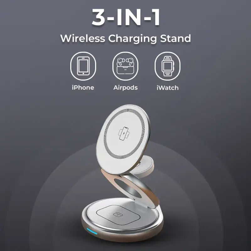 3-in-1 wireless charging stand