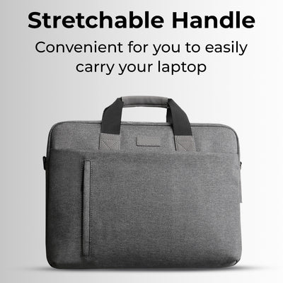 Laptop Bag 13-14" Inch Laptops Polyester - Grey