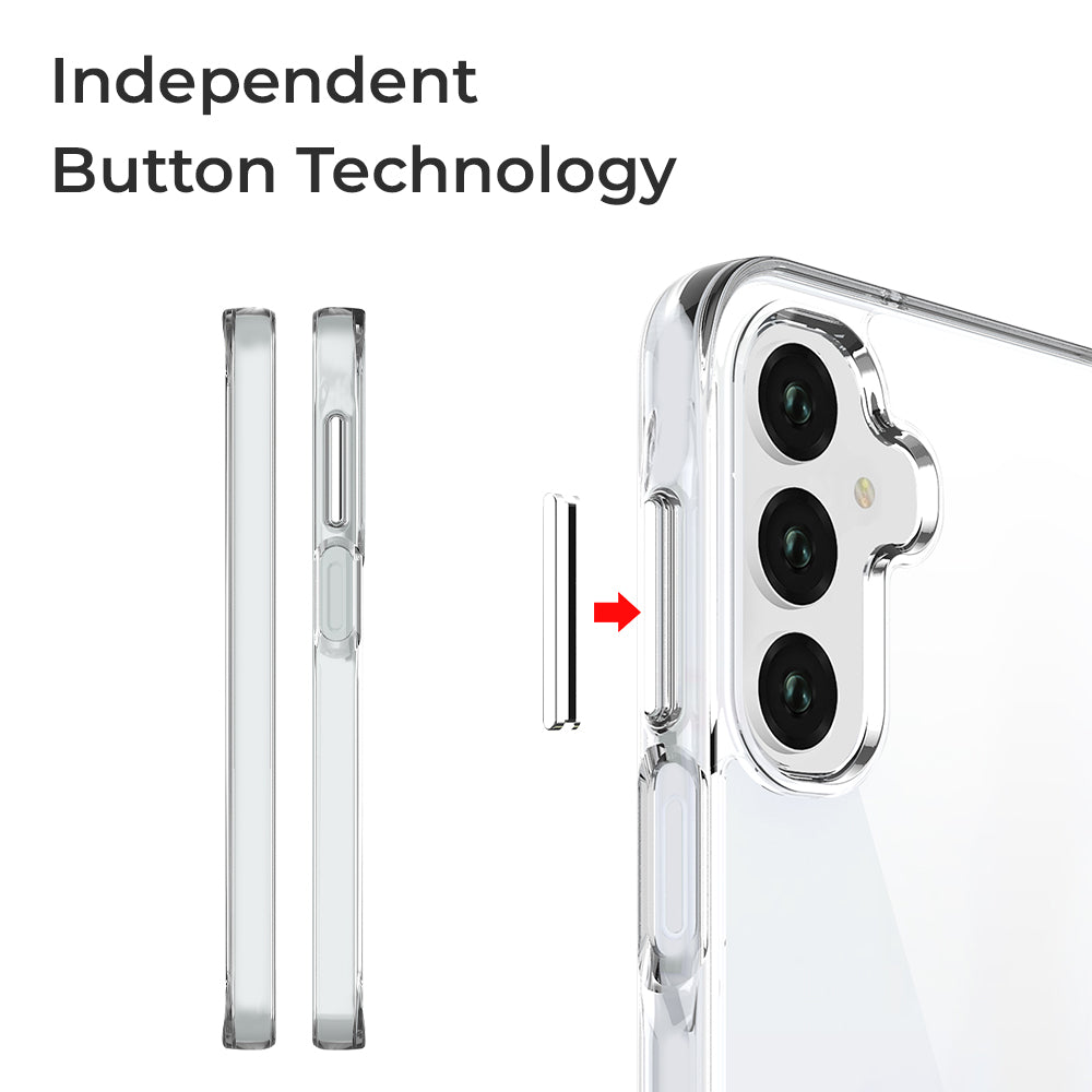 Samsung Galaxy A15 Clear Case – Slim, Durable & Transparent
