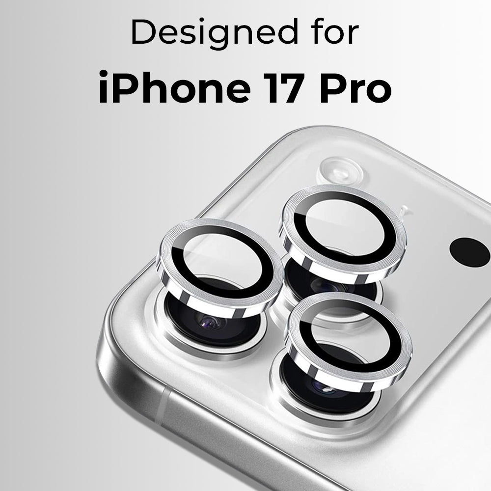 iPhone 17 Pro/Pro max Lens Protector (Silver)
