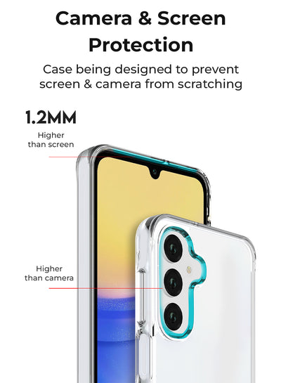 Glassology clear transparent case for Samsung Galaxy A16