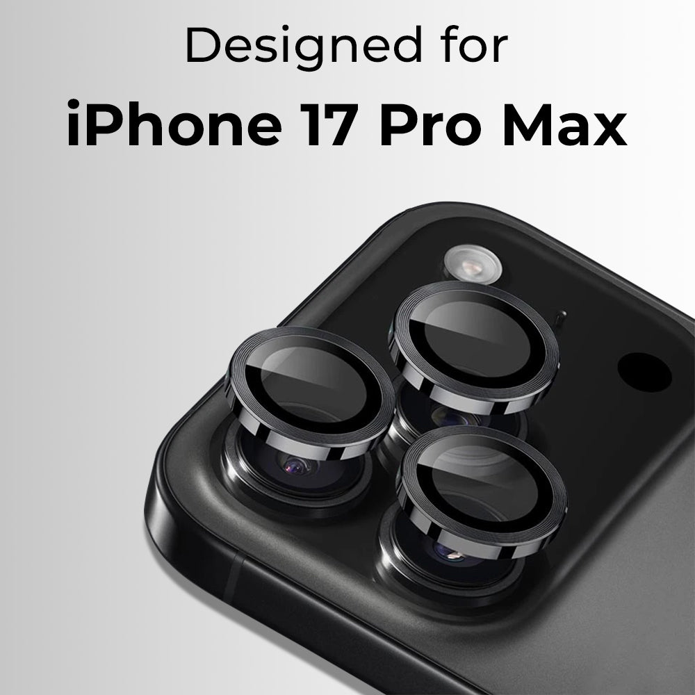 iPhone 17 Pro/Pro max Lens Protector (Black)