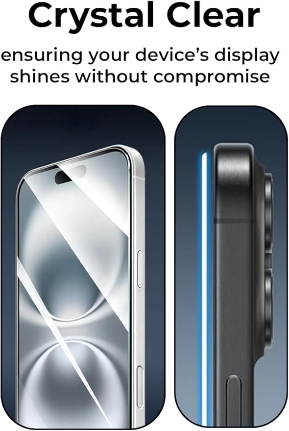 Screen Protector Compatible with iPhone 17 Air – HD Clear, Scratch Resistant, Easy Installation