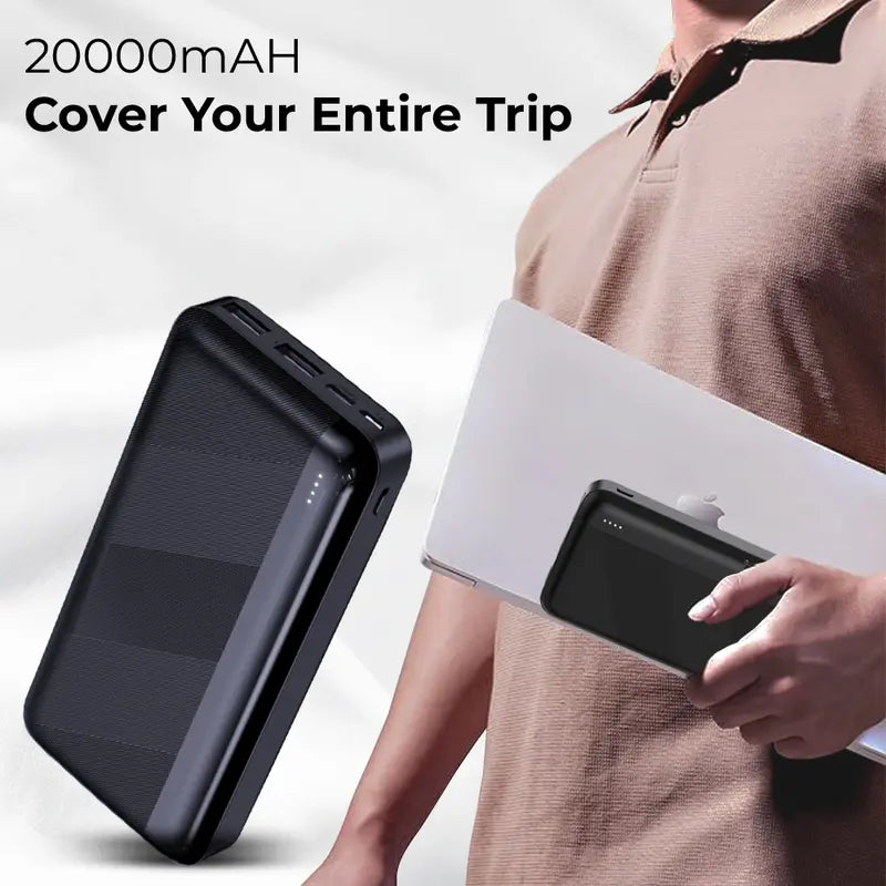 Glassology 20000 mAh 22.5W Fast Charging Portable Power Bank