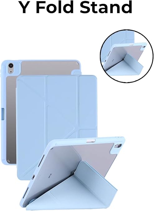 Glassology Folding Case for iPad Air 11 (2024) – Blue