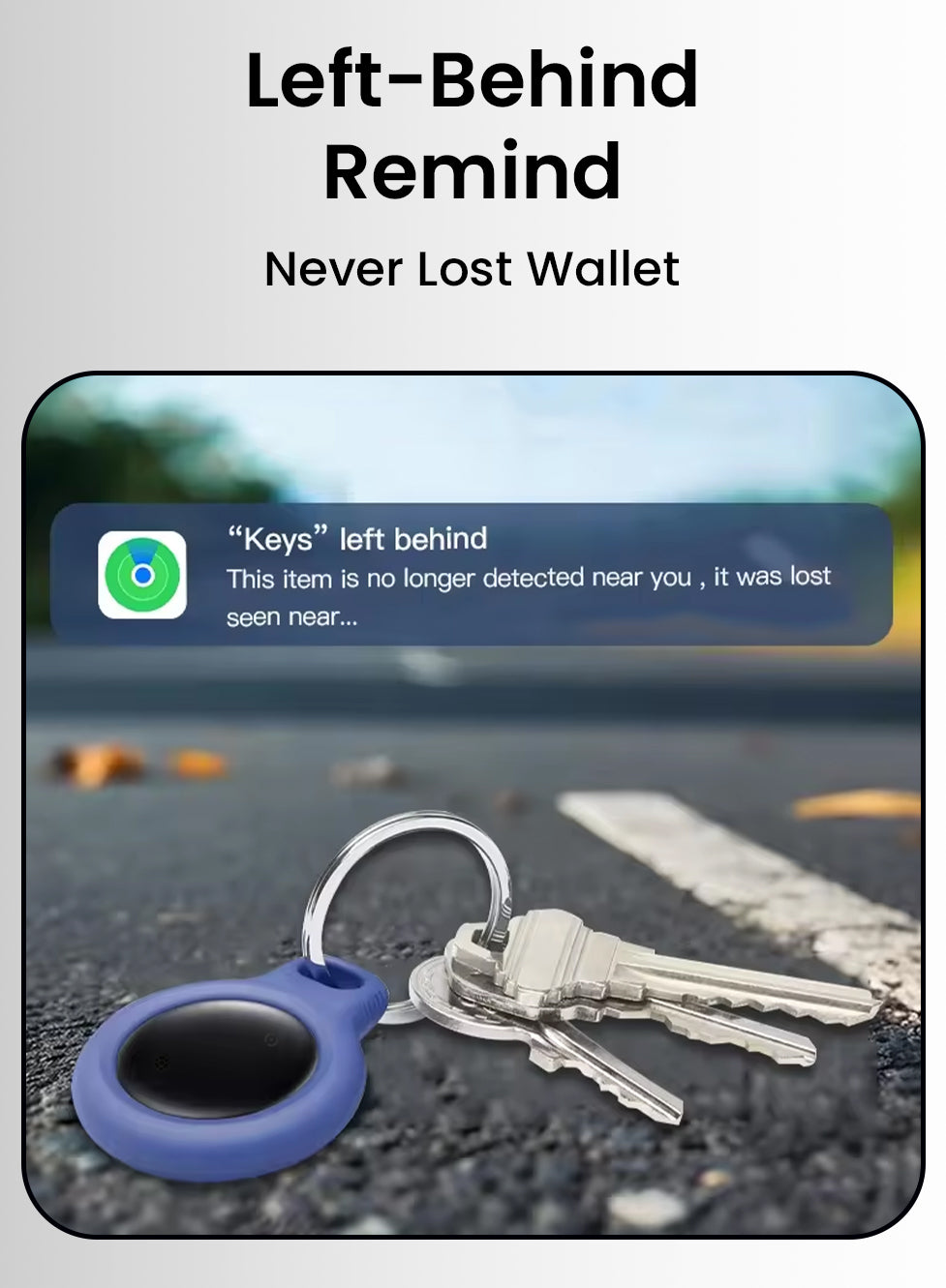 جهاز تتبع ذكي من Glassology يعمل بنظام أندرويد (أسود) - مزود بتقنية بلوتوث 5.3 | مقاوم للماء | مضاد لفقدان المفاتيح والحقائب والمحافظ