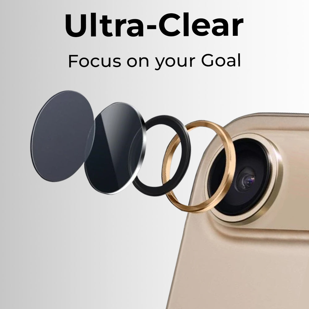 Lens Protector for Apple iPhone 17 Air – Gold