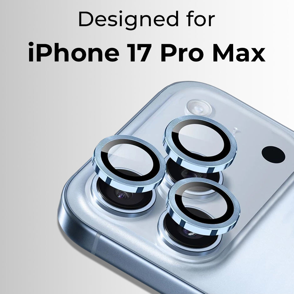iPhone 17 Pro/Pro max Lens Protector (Blue)