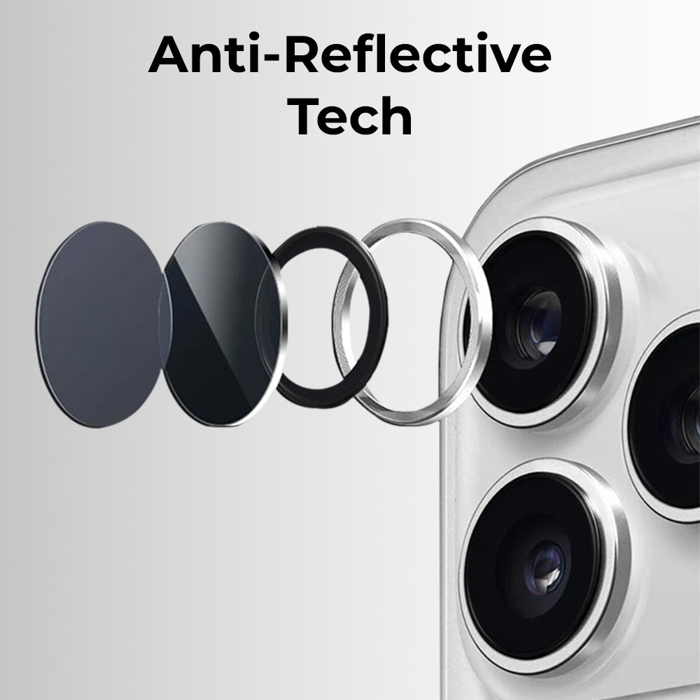 iPhone 17 Pro/Pro max Lens Protector (Silver)