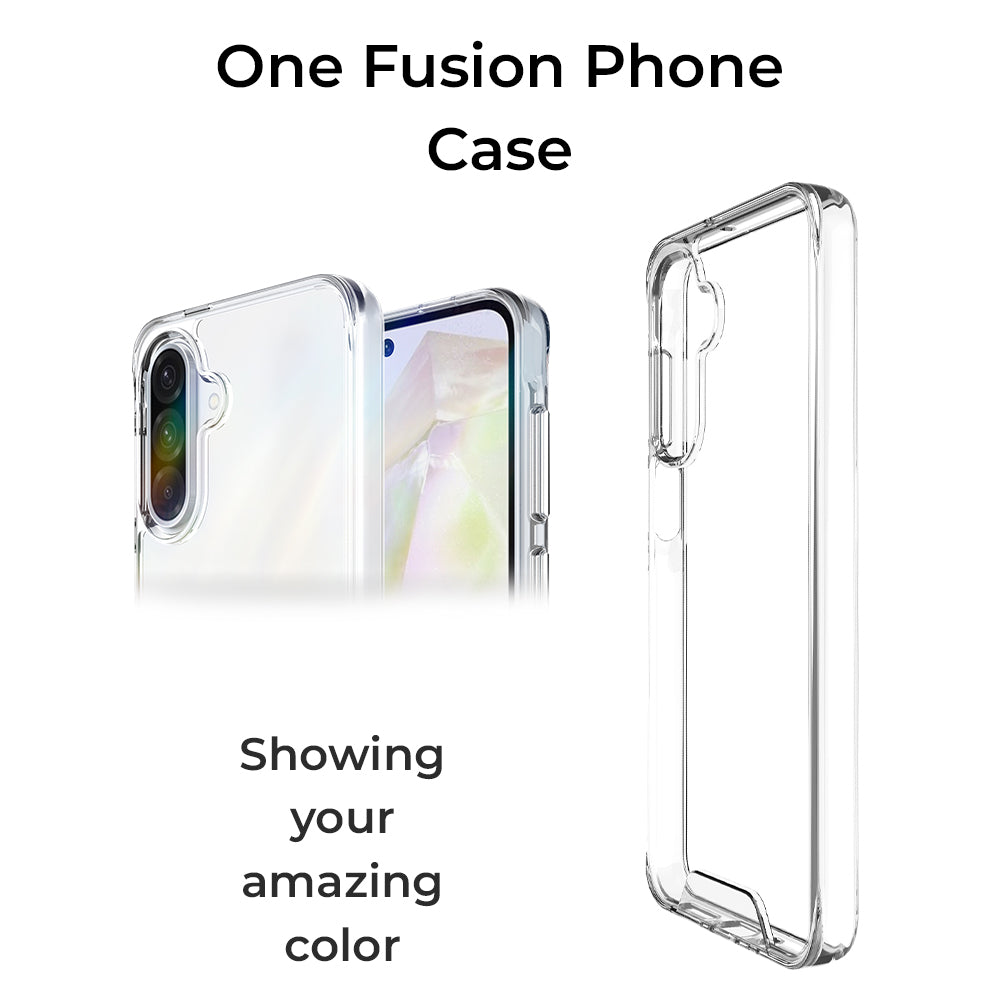 Samsung Galaxy A26 5G Clear Case Non-Yellowing, Shockproof Bumper, Anti-Scratch Hard PC Back