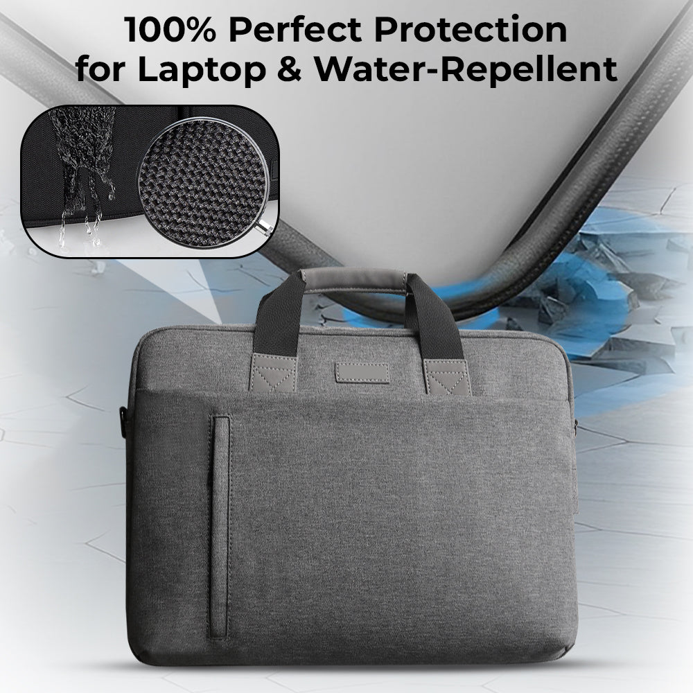 Laptop Bag 13-14" Inch Laptops Polyester - Grey