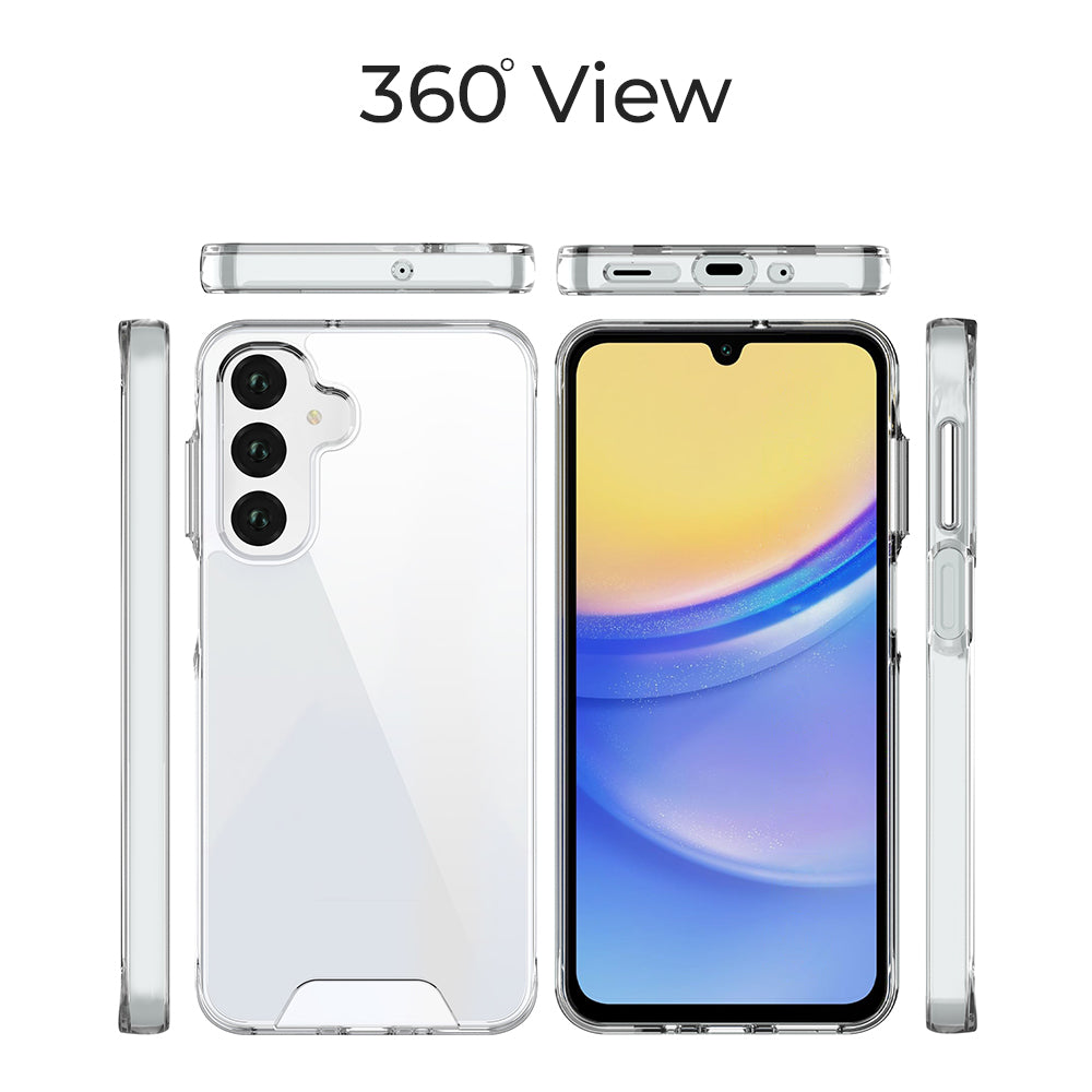 Samsung Galaxy A15 Clear Case – Slim, Durable & Transparent
