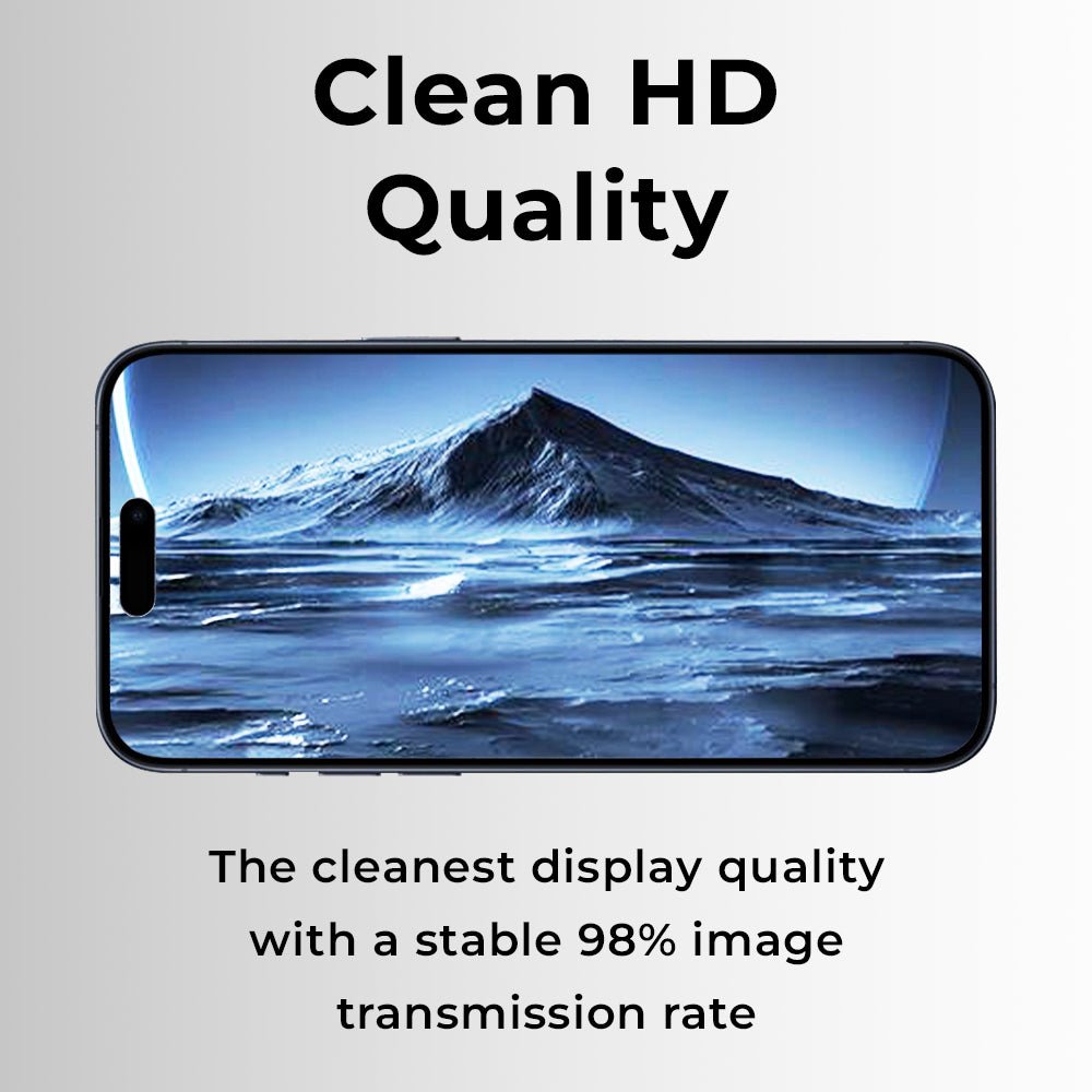 Glassology Apple iPhone 16 Pro Max Screen Protector with Installer Kit