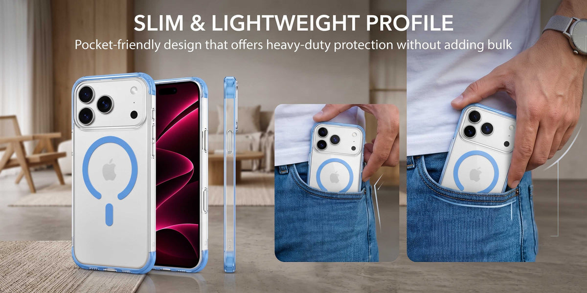 Glassology MagSafe Prism Series Case for iPhone 18 Pro Max Glacier