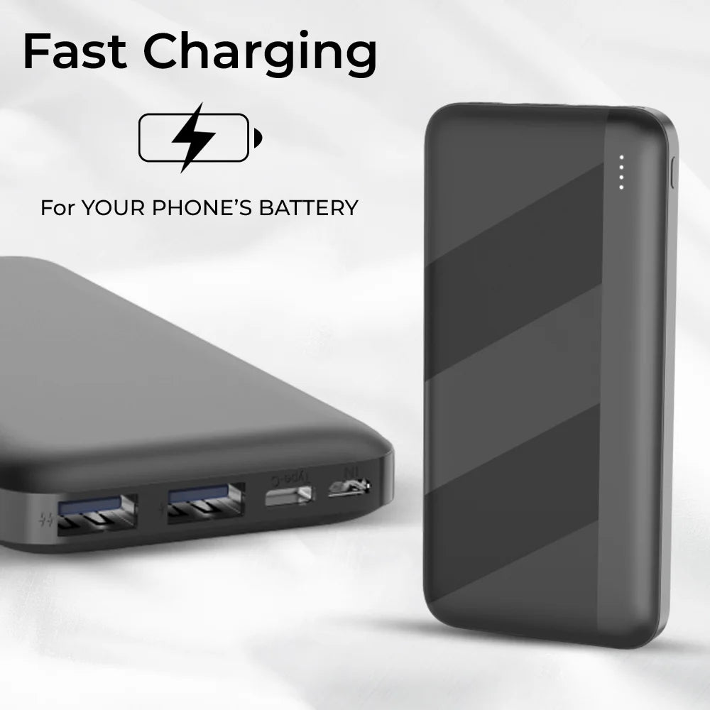 Glassology 1000mAh 22.5W Fast Charging Portable Power Bank