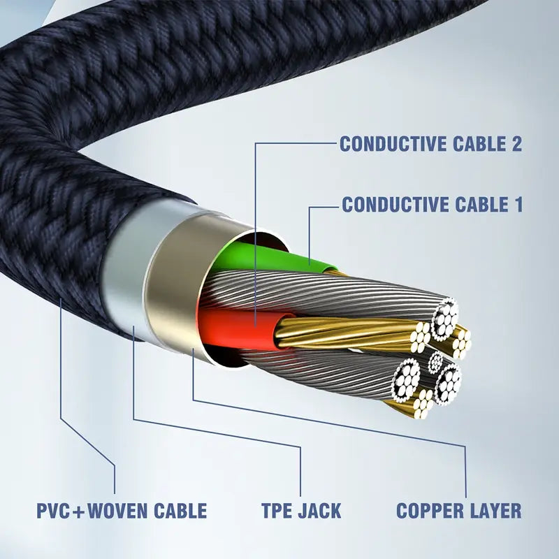 Glassology 1 Meter 30W USB to Lightning Braided Charging Cable