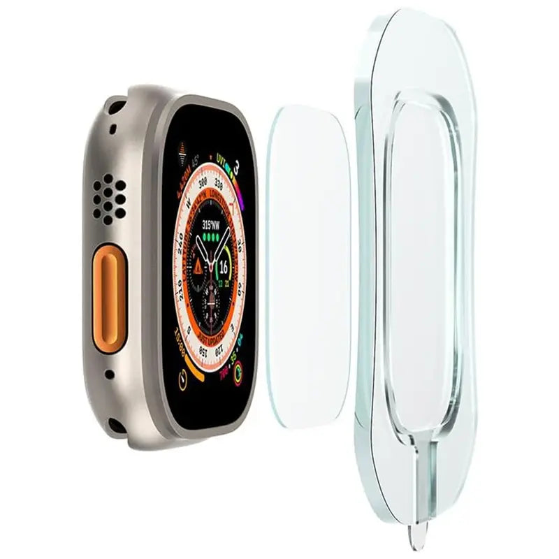 Glassology 2 Pack Tempered Glass Screen Protector For Apple Watch Ultra 49mm