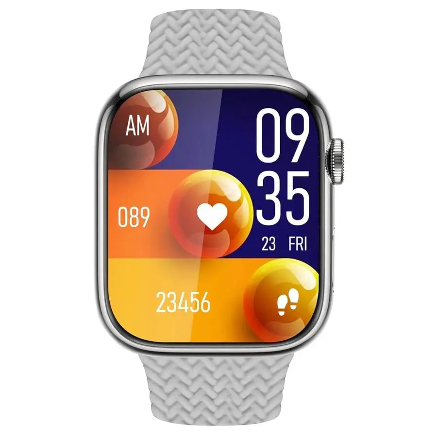 Glassology 45mm Amoled Display with Bluetooth Calling Smart Watch