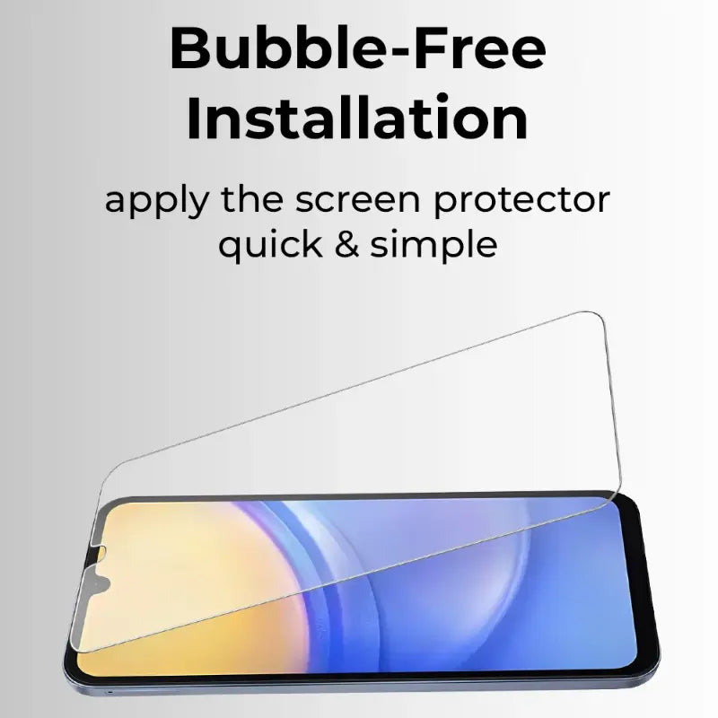Bubble-Free Installation