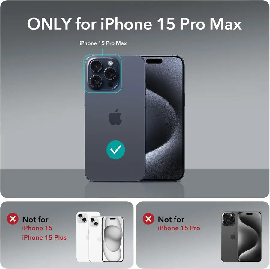 Glassology iPhone 15 Series Clear Case