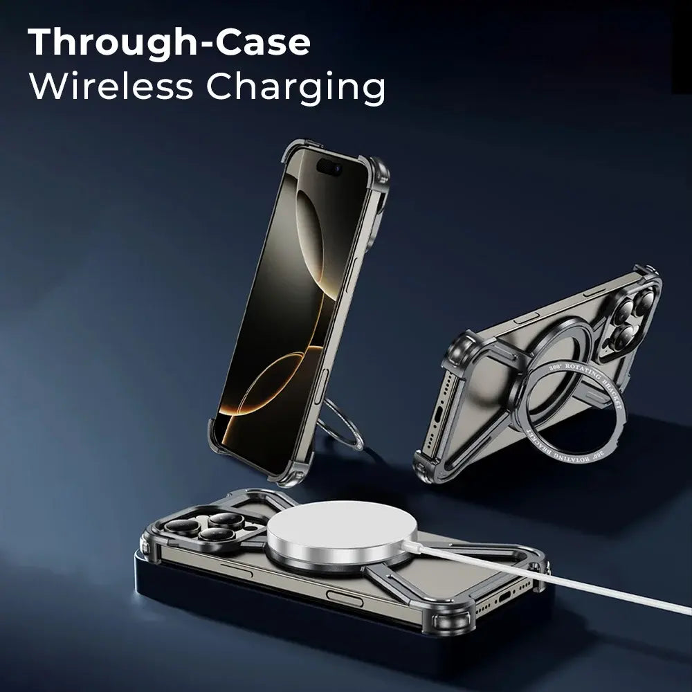 wirless charging through case for iPhone 16 pro max