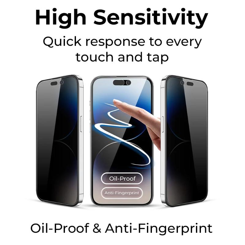 Glassology iPhone 15 Pro Max Privacy Screen protector