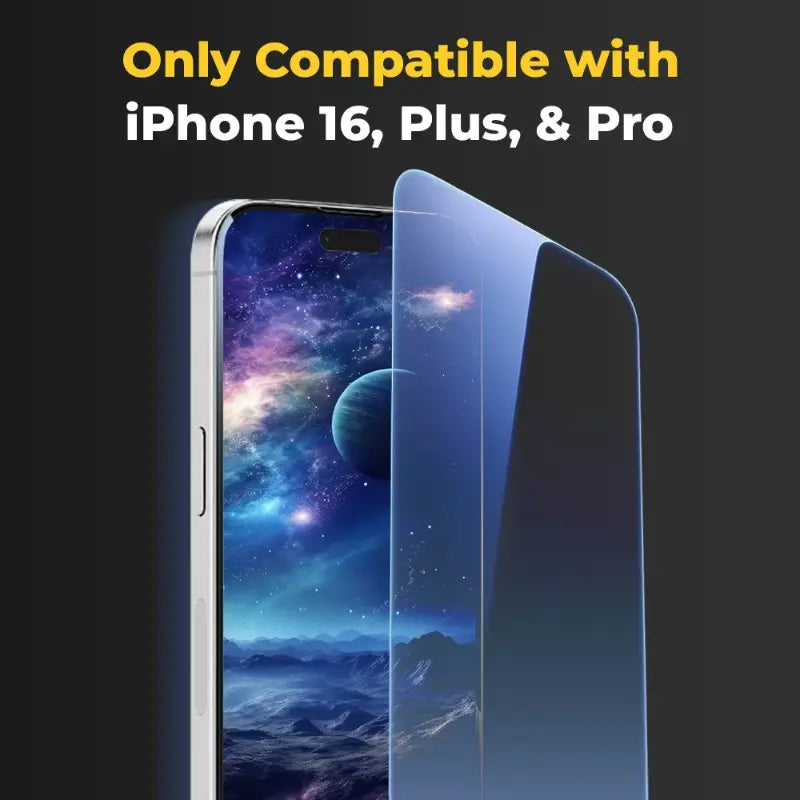 iPhone 16 Plus 9H Tempered Glass