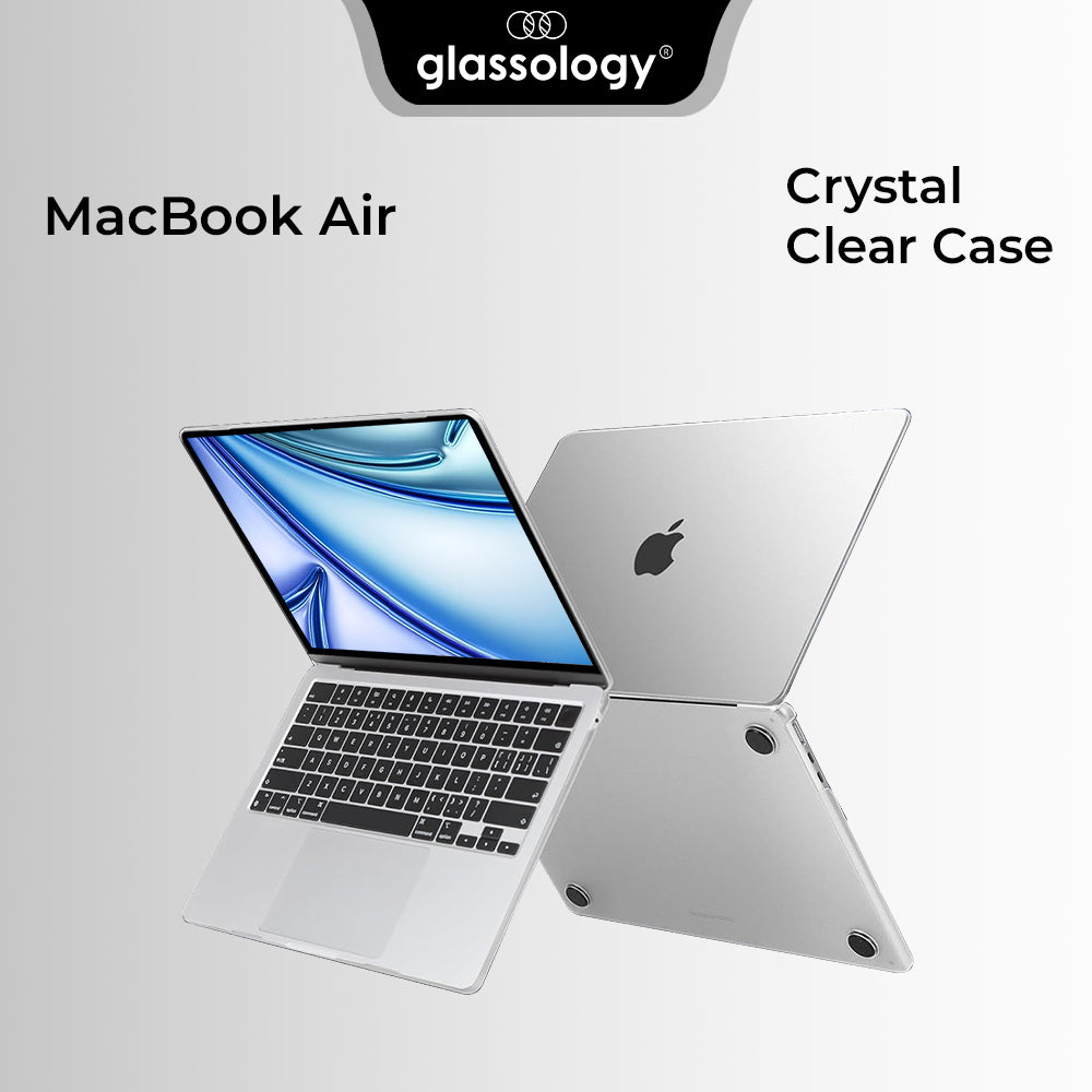 Glassology Clear Case for MacBook Air 13.3" M1/A2337 – Transparent