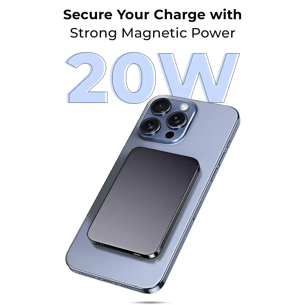 Secure your charge with magnectic power 20W