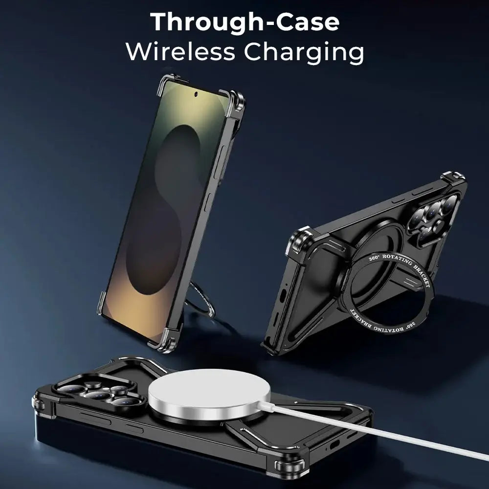 Through- case wireless charging
