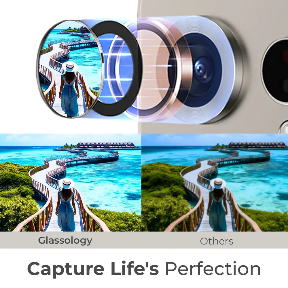 No blurness if you use glassology  Samsung Galaxy S25 Ultra camera  Lens