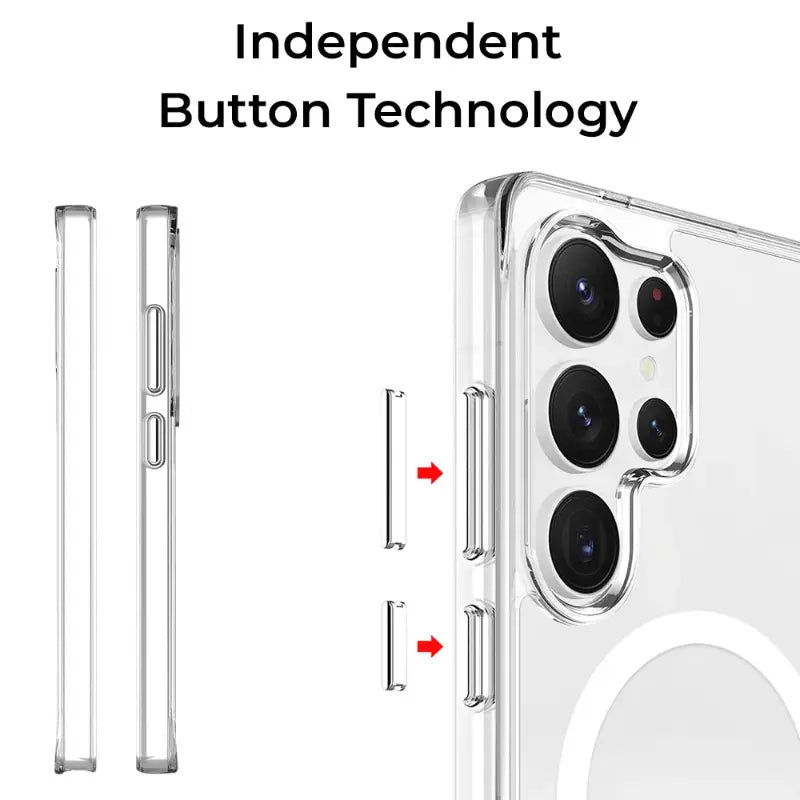 Galaxy S25 Ultra MagSafe Clear Case - GLASSOLOGY