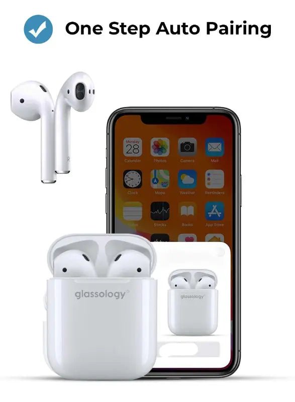 GTA1 True Wireless Bluetooth Earbuds with 20 Hours Playtime - GLASSOLOGY