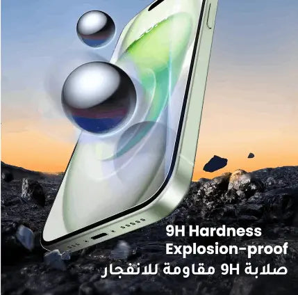 iPhone 15 Pro Max 2 Pack Screen Protector 9H hardness