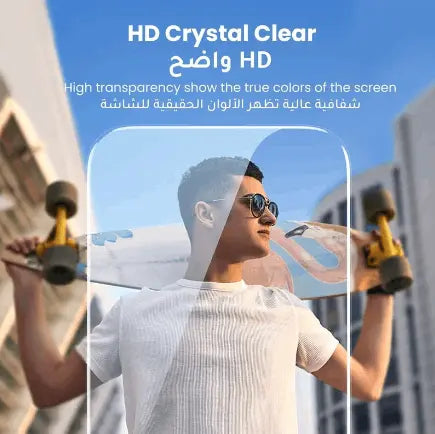 iPhone 15 Pro Max 2 Pack Screen Protector HD crystal clear