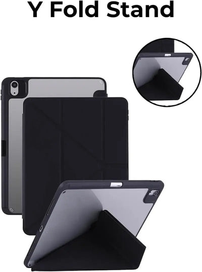iPad Air 11 (2024) Folding Case + SP (Black) - GLASSOLOGY