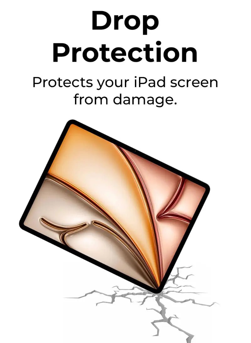 iPad Air 13" (2024) 0.3MM Tempered Glass Screen Protector - GLASSOLOGY