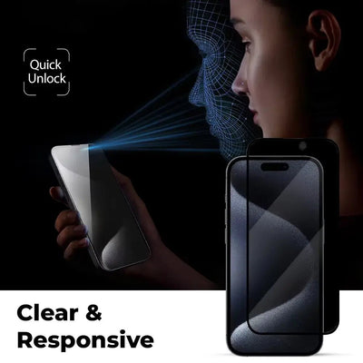 iPhone 16 Plus 2Pack Privacy Screen Protector - GLASSOLOGY