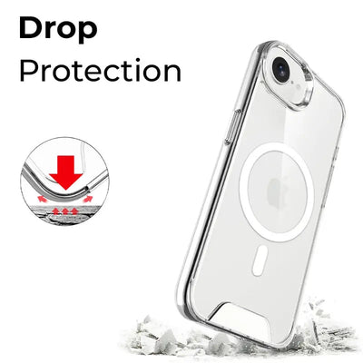 iPhone 16e Crystal Clear Magnetic Case - GLASSOLOGY