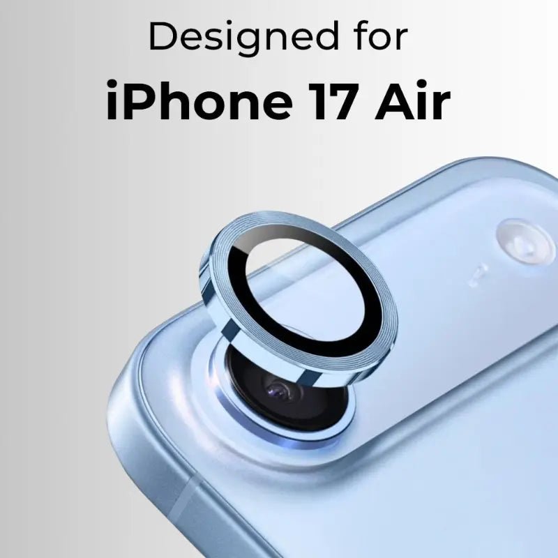 iPhone 17 Air Lens Protector (Blue) - GLASSOLOGY