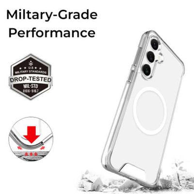 MagSafe Clear Case for Samsung Galaxy S25 - GLASSOLOGY