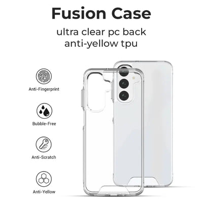Samsung Galaxy A15 Transparent Case – Slim, Scratch - Resistant Protection - GLASSOLOGY