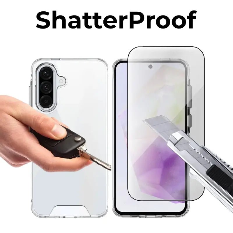 Samsung Galaxy A56 9H Tempered Glass Screen Protector - GLASSOLOGY