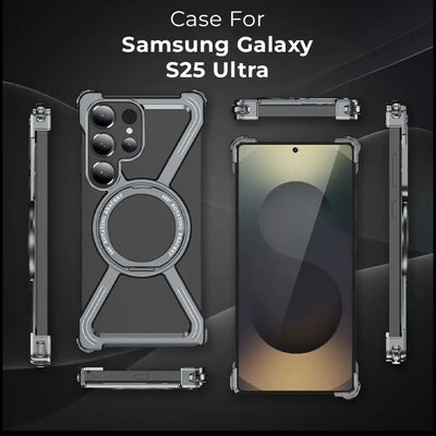Samsung Galaxy S25 Ultra Magnetic Case with 360° Rotating - GLASSOLOGY